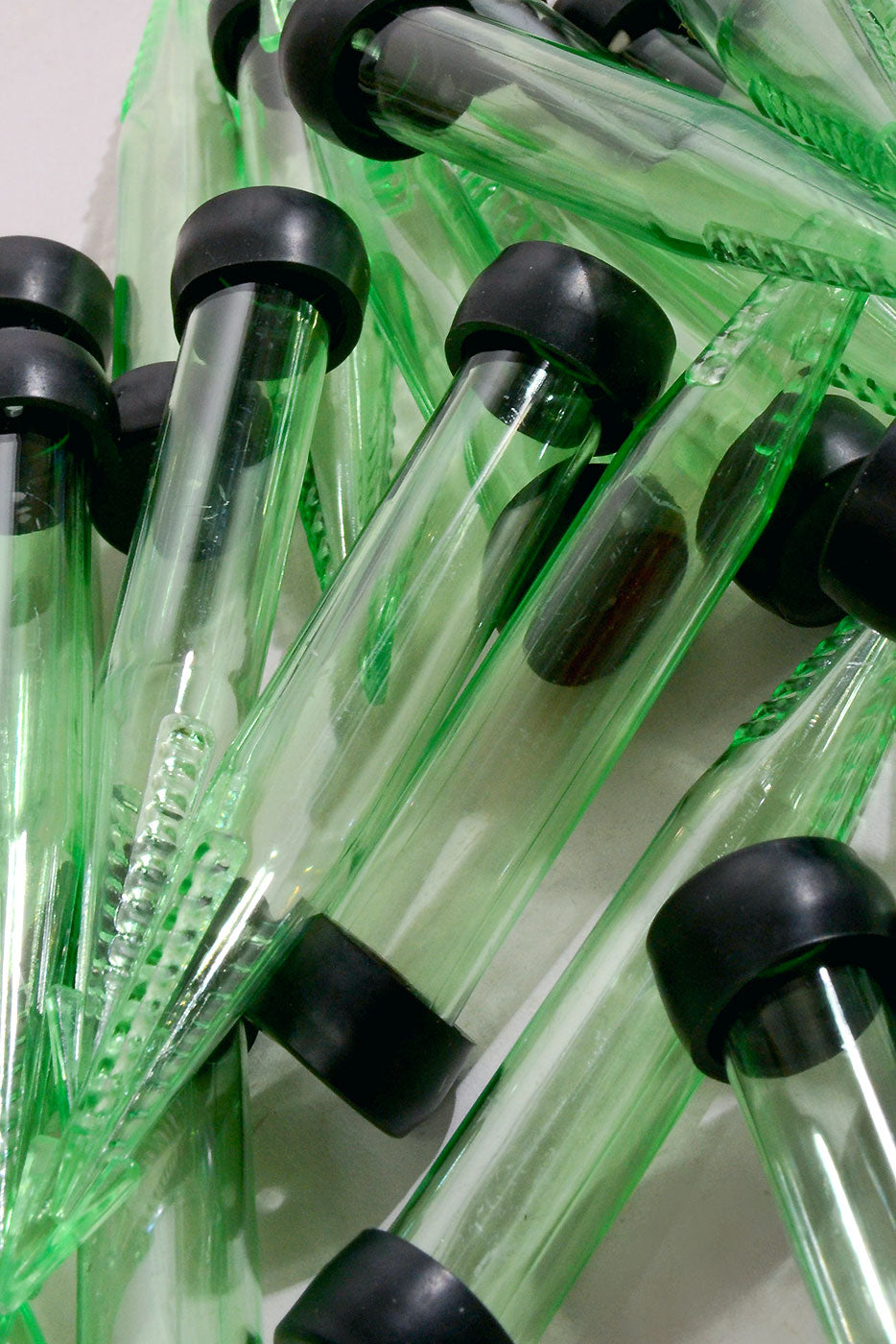 4.5" Floral Water Tube PKG50 Green