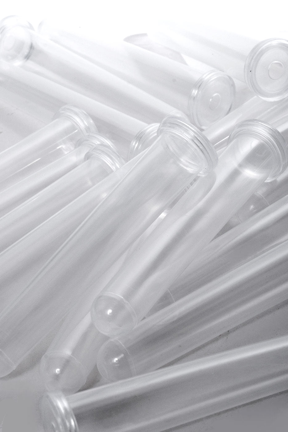 4.25" Plastic Aqua Tube PKG50 Clear
