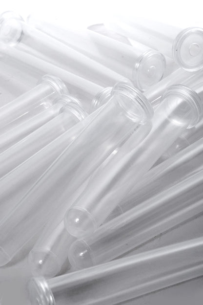4.25" Plastic Aqua Tube PKG50 Clear