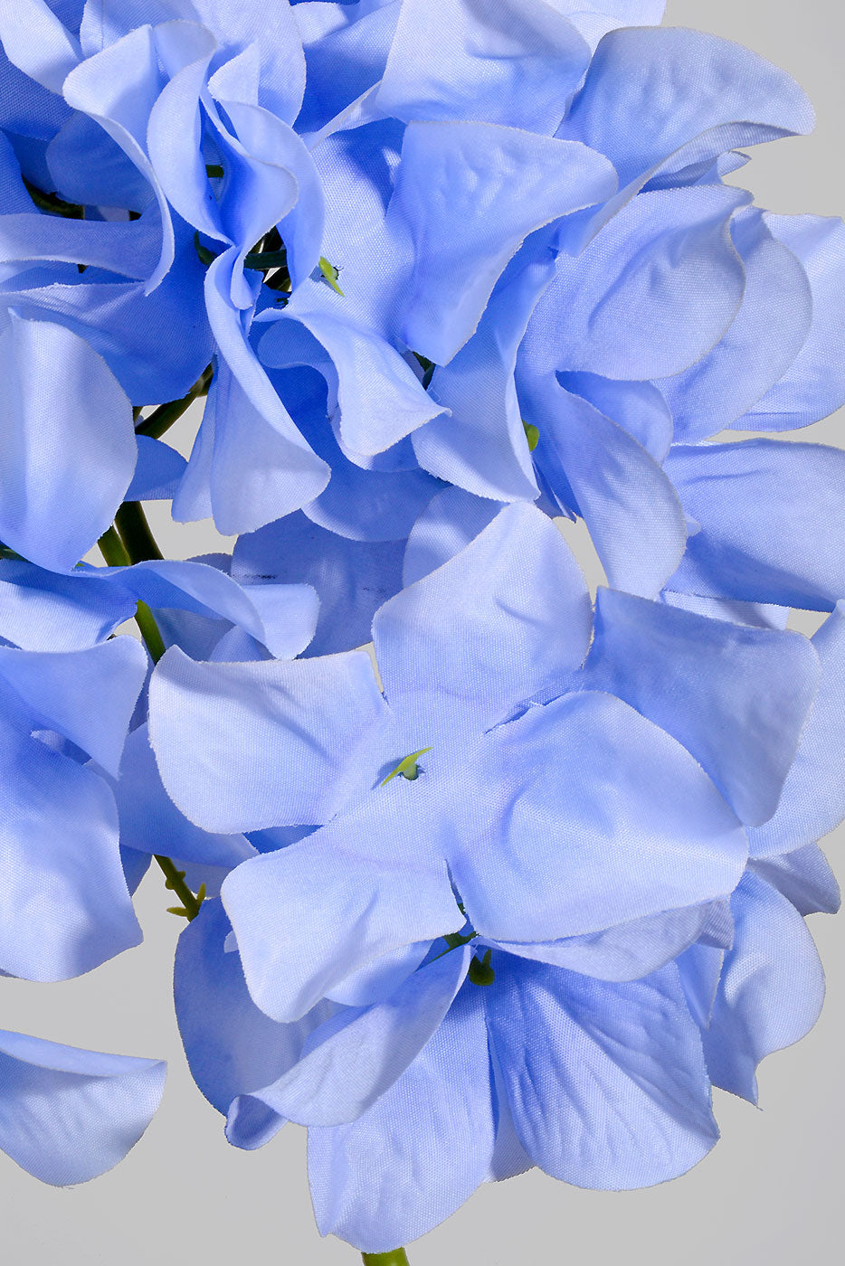 30" Silk Hydrangea Spray Blue