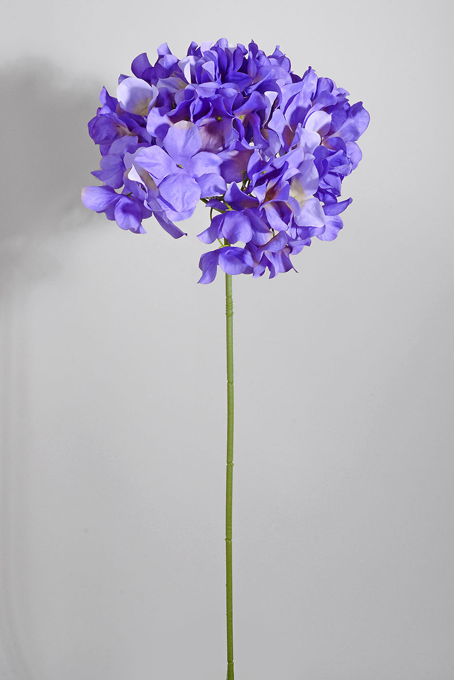 30" Silk Hydrangea Spray Purple
