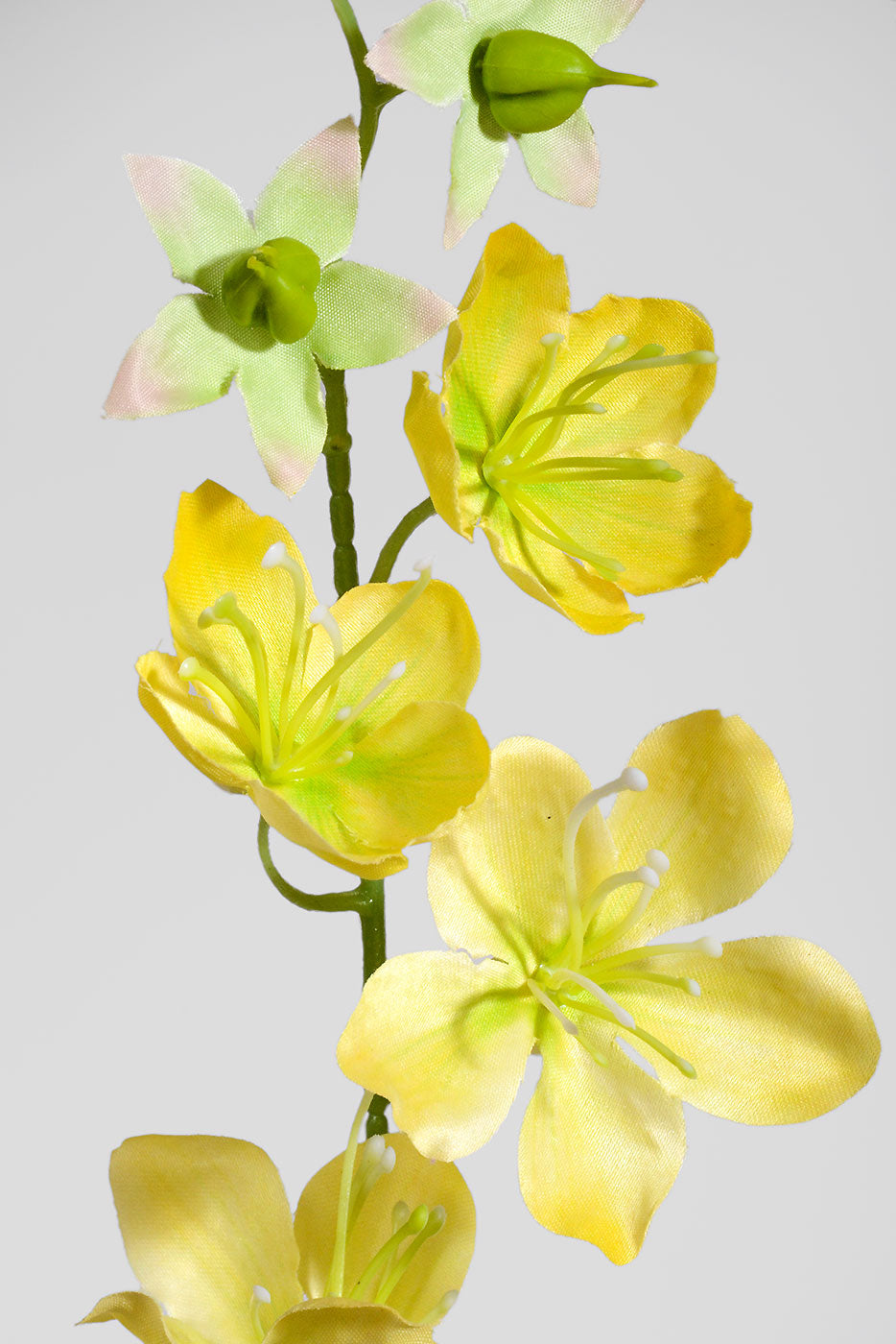 39.5" Silk Jasmine Spray Yellow