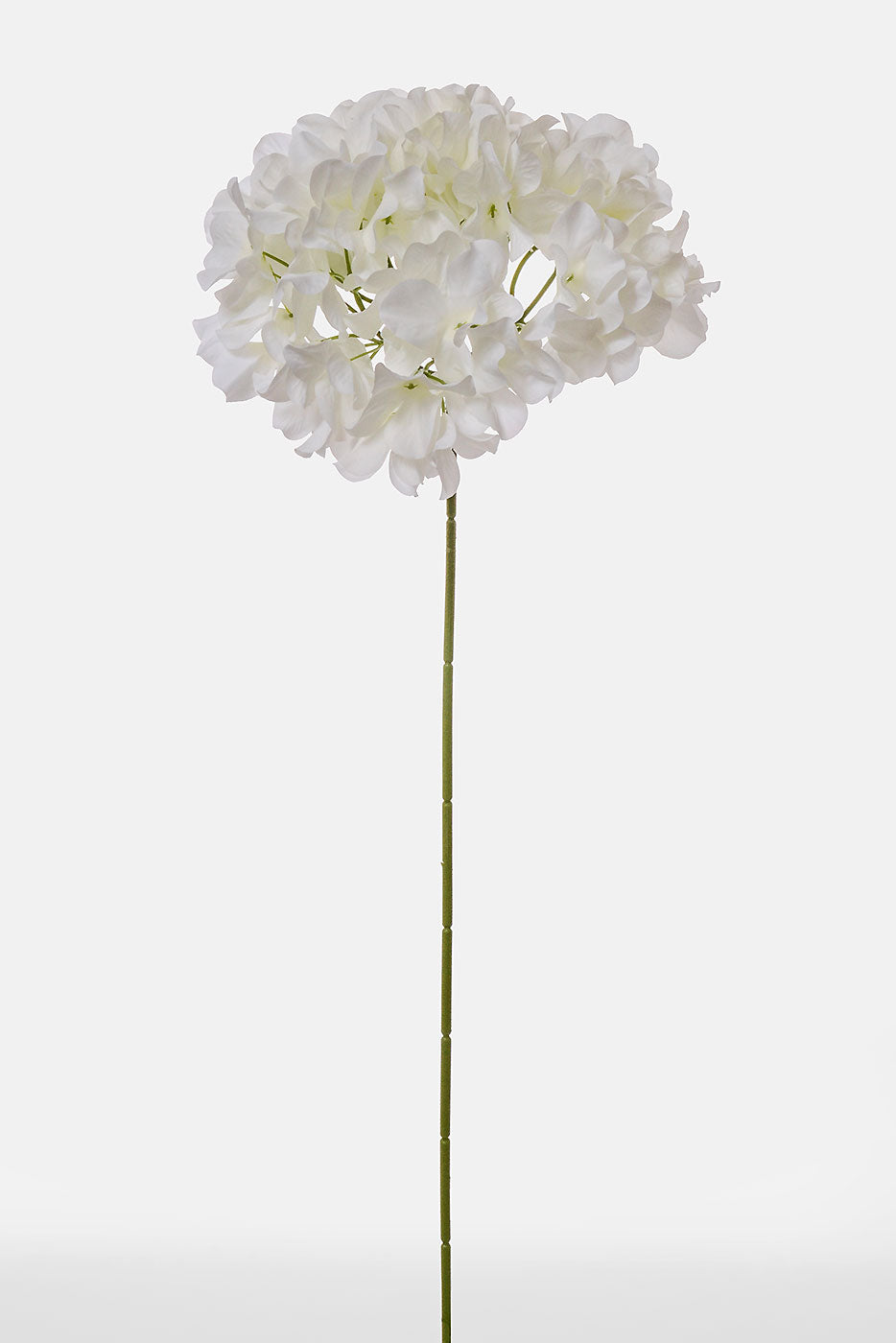 30" Silk Hydrangea Spray White