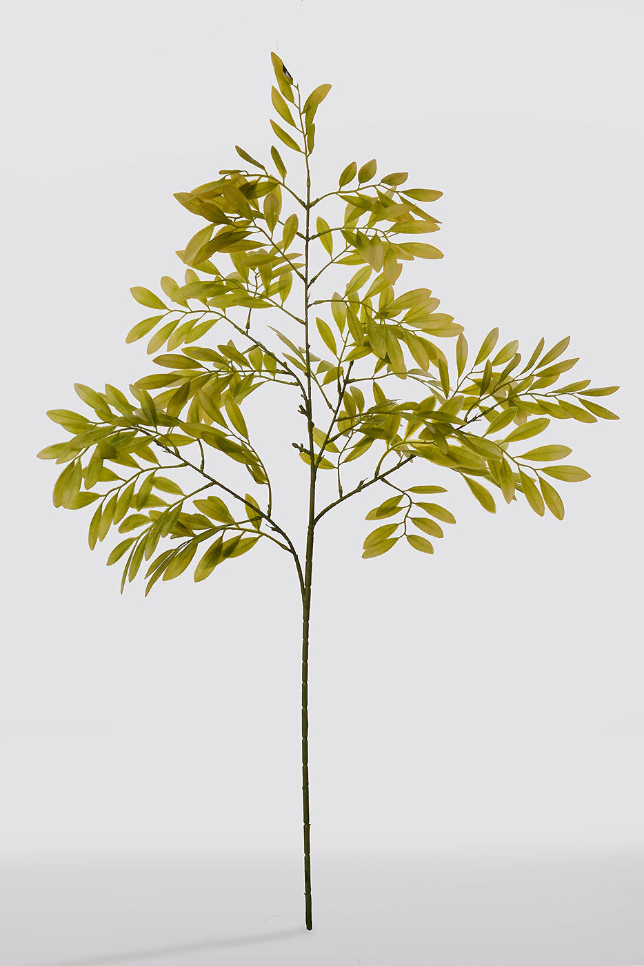 40" Artificial Ruscus Leaf Spray Yellow/Green