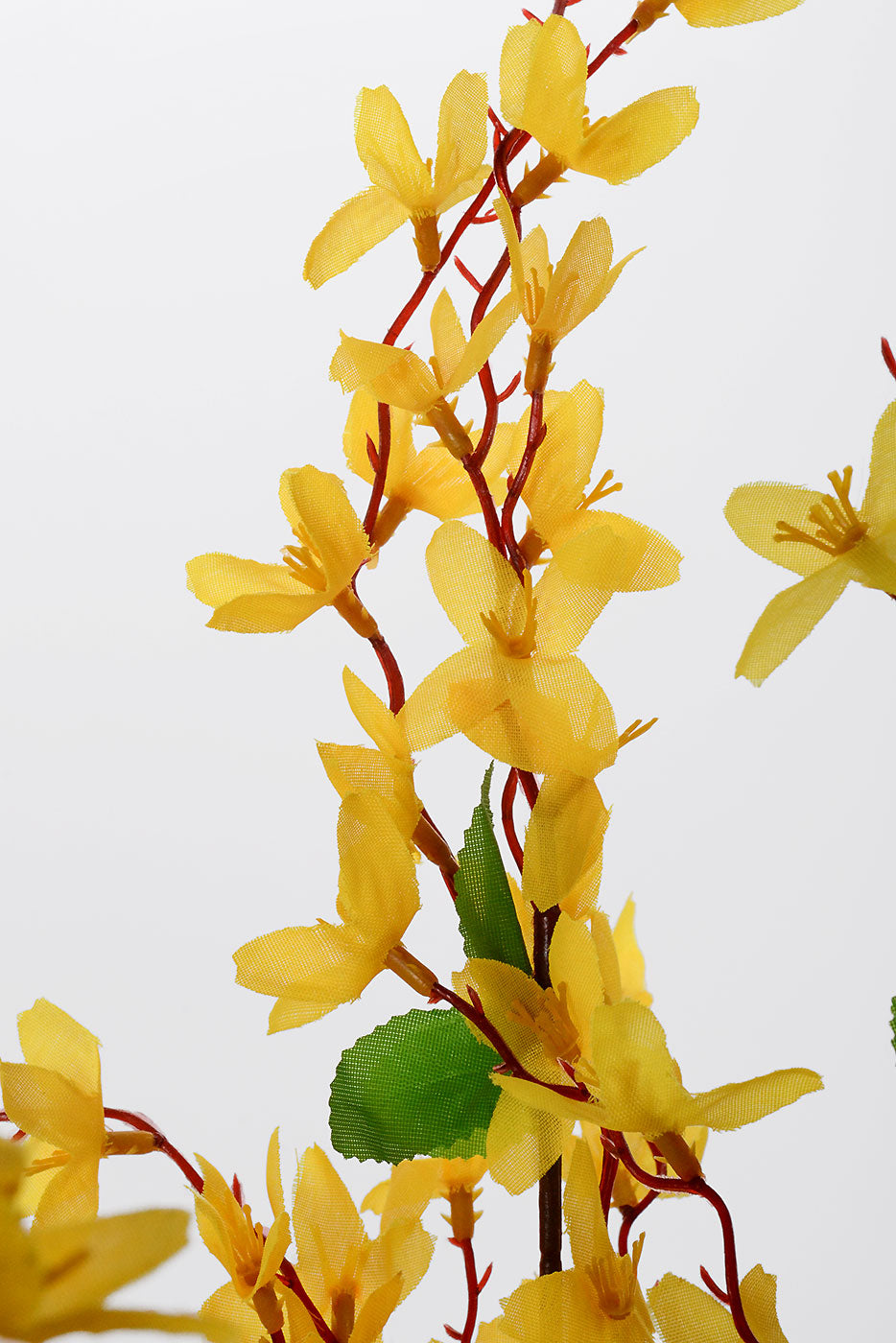 23.5" Artificial Forsythia Bush Yellow