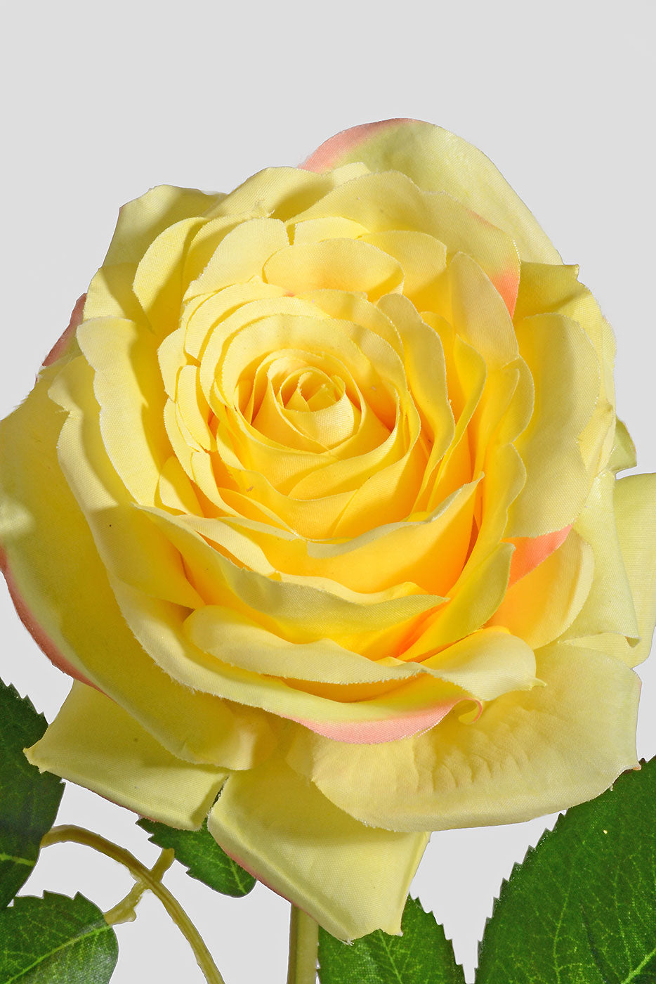 31" Silk Rose Spray Yellow