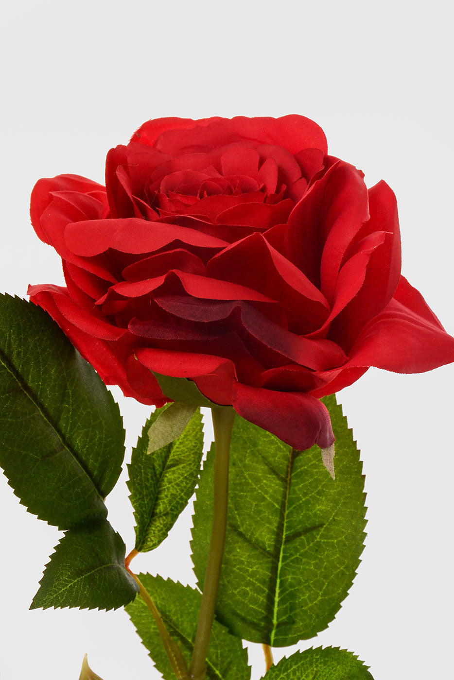 31" Silk Rose Spray Red