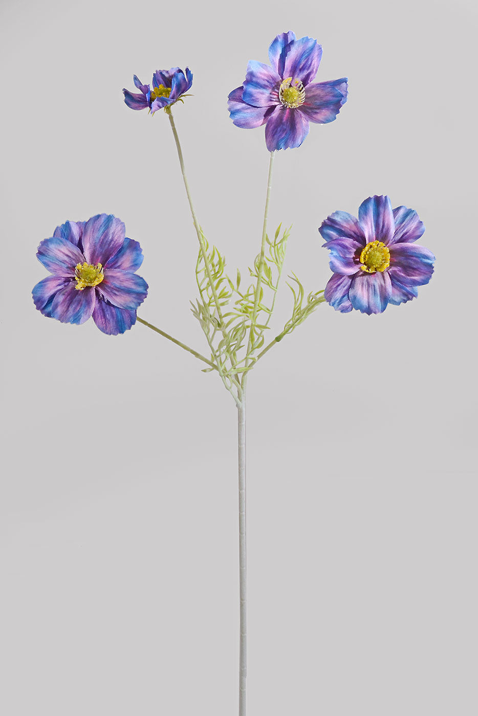 23.5" Silk Cosmos Spray Purple