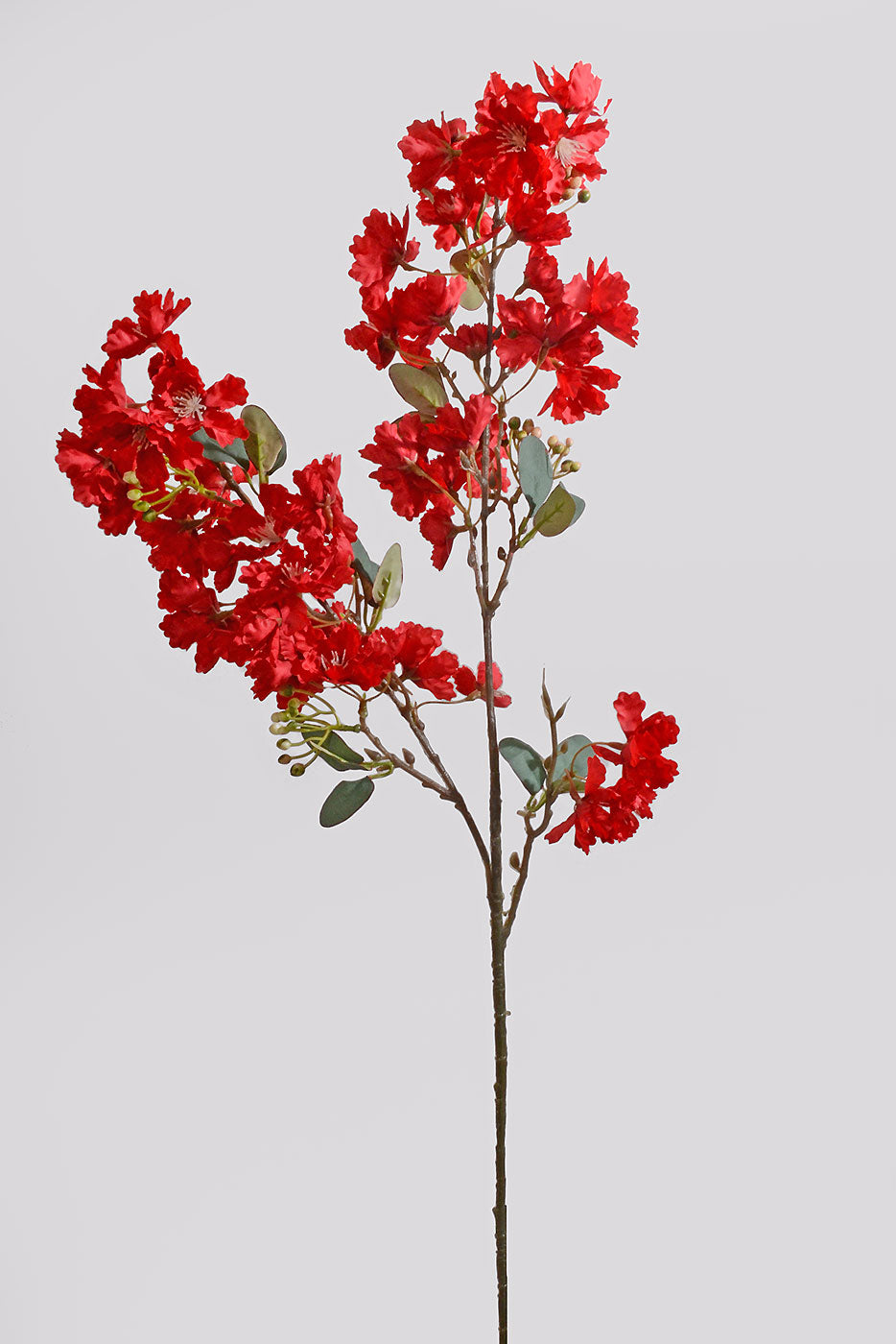 35.5" Cherry Blossom Spray Red