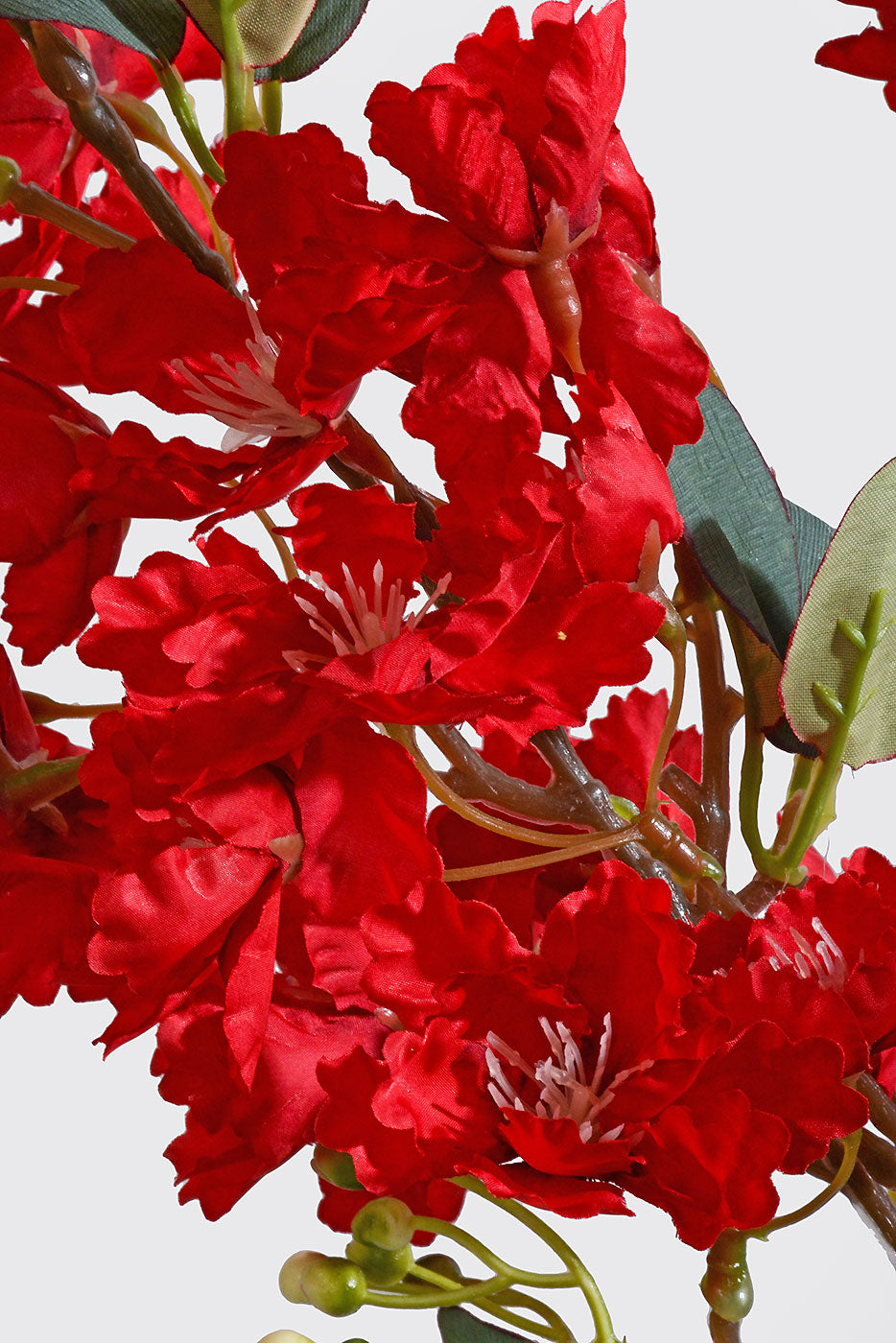 35.5" Cherry Blossom Spray Red