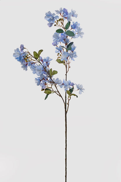 35.5" Cherry Blossom Spray Blue