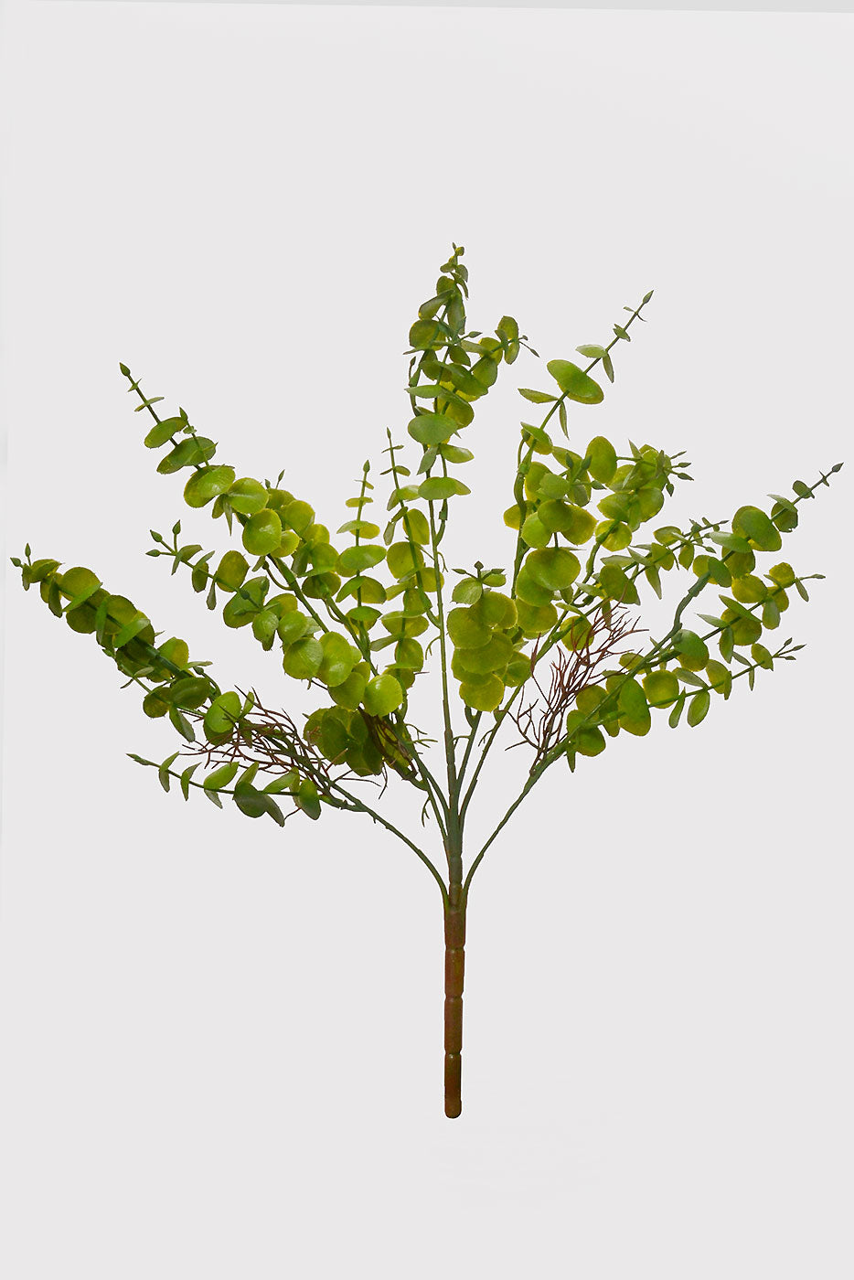 16" Artificial Eucalyptus Bush Green