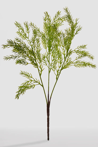 22" Artificial Grass Bush Green