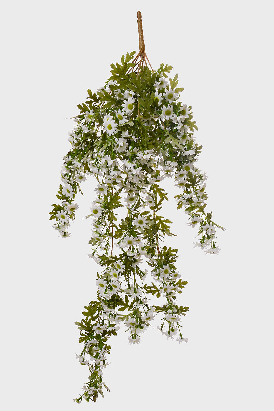 43&quot; Silk Hanging Daisy Bush White