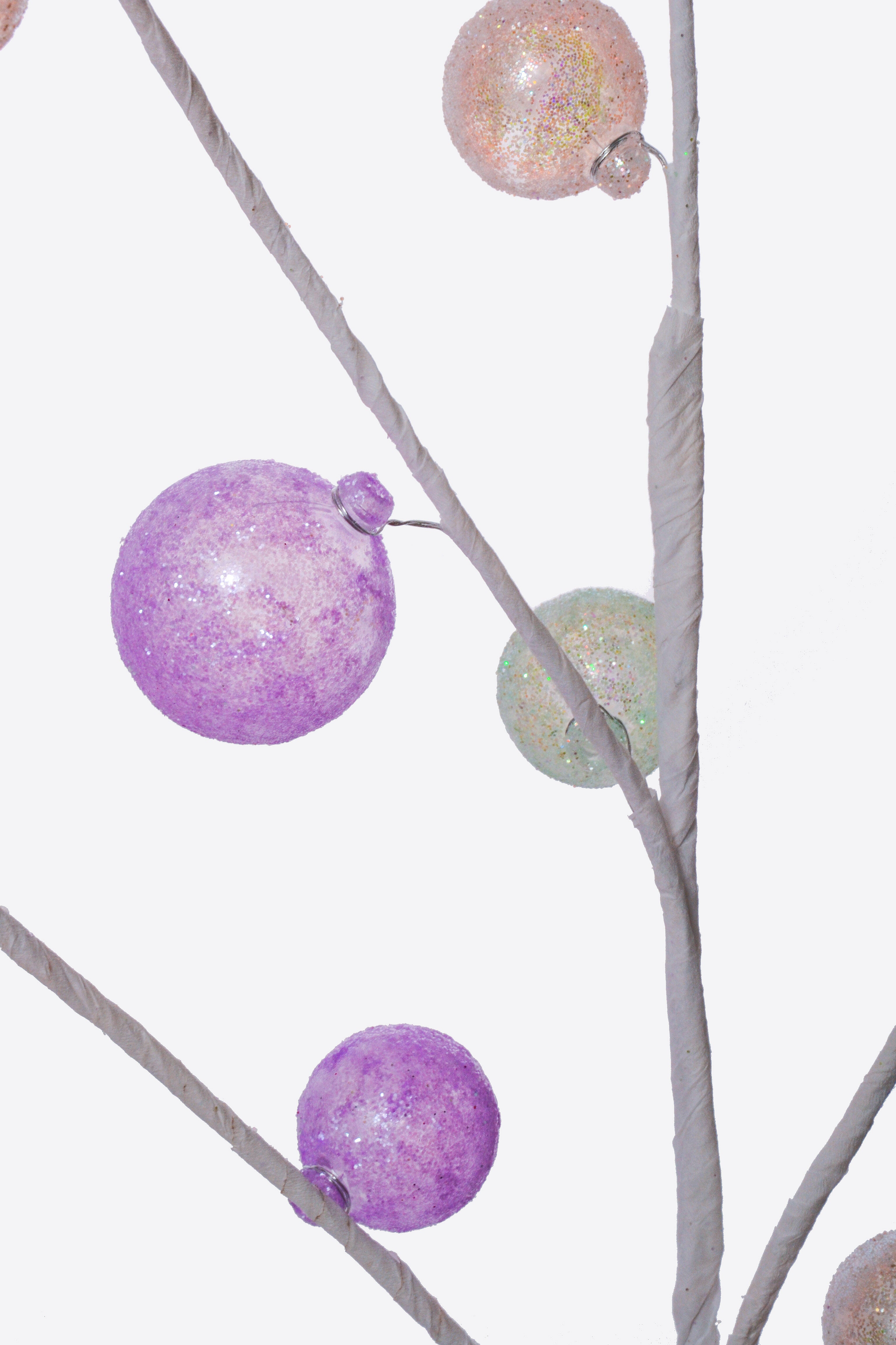 28" Mini Ball Spray Purple/Green