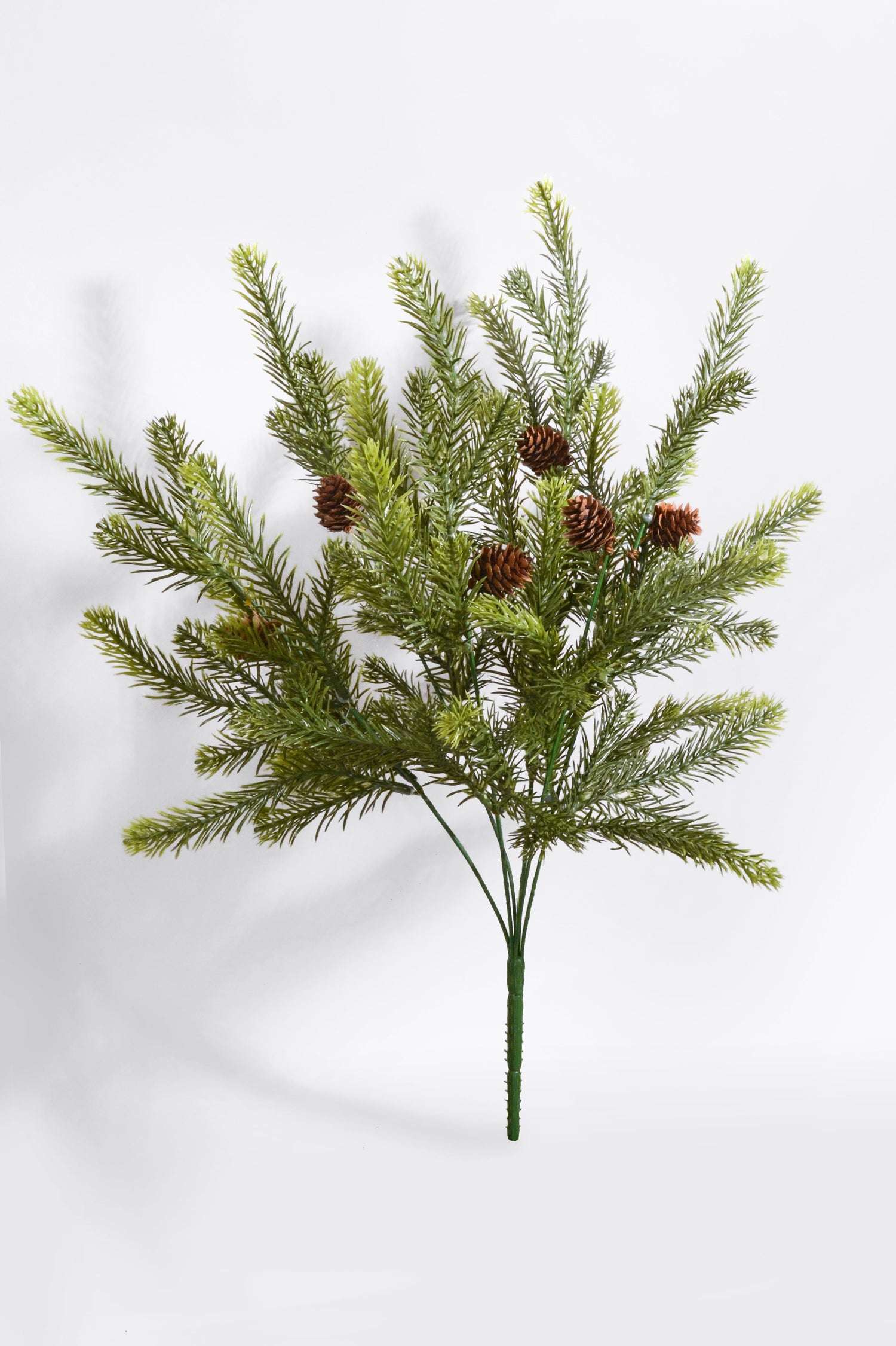 22" Pinecone Pine Bush Green