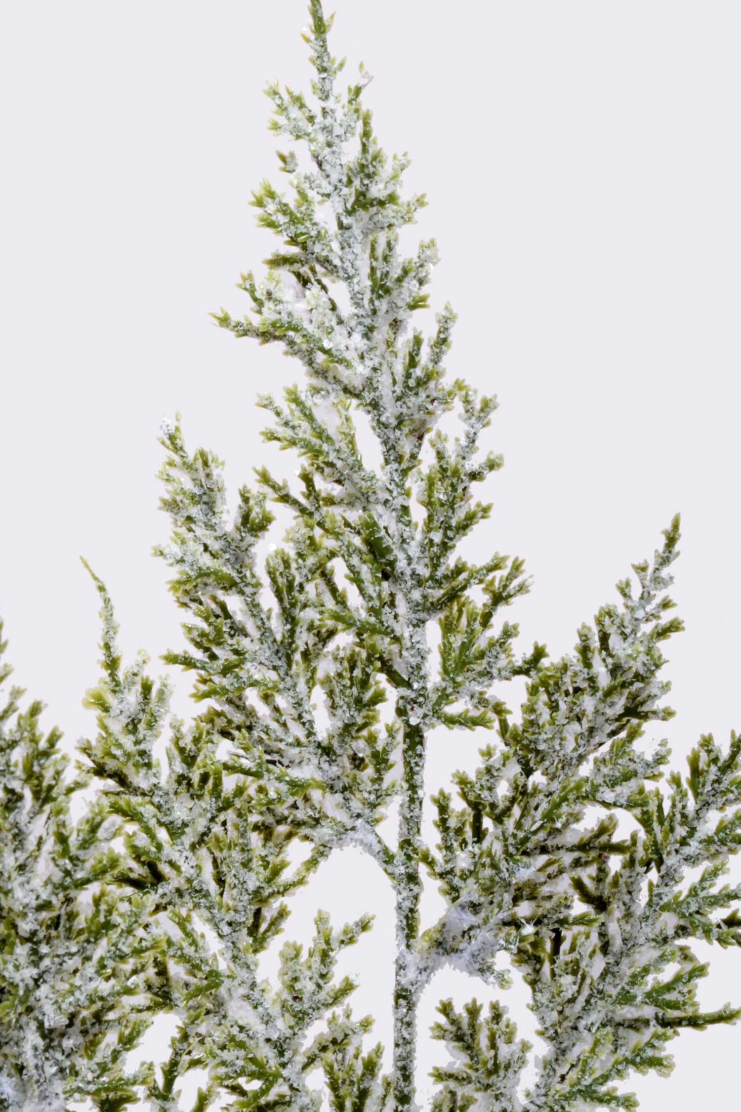 21" Snow Cedar Spray White/Green
