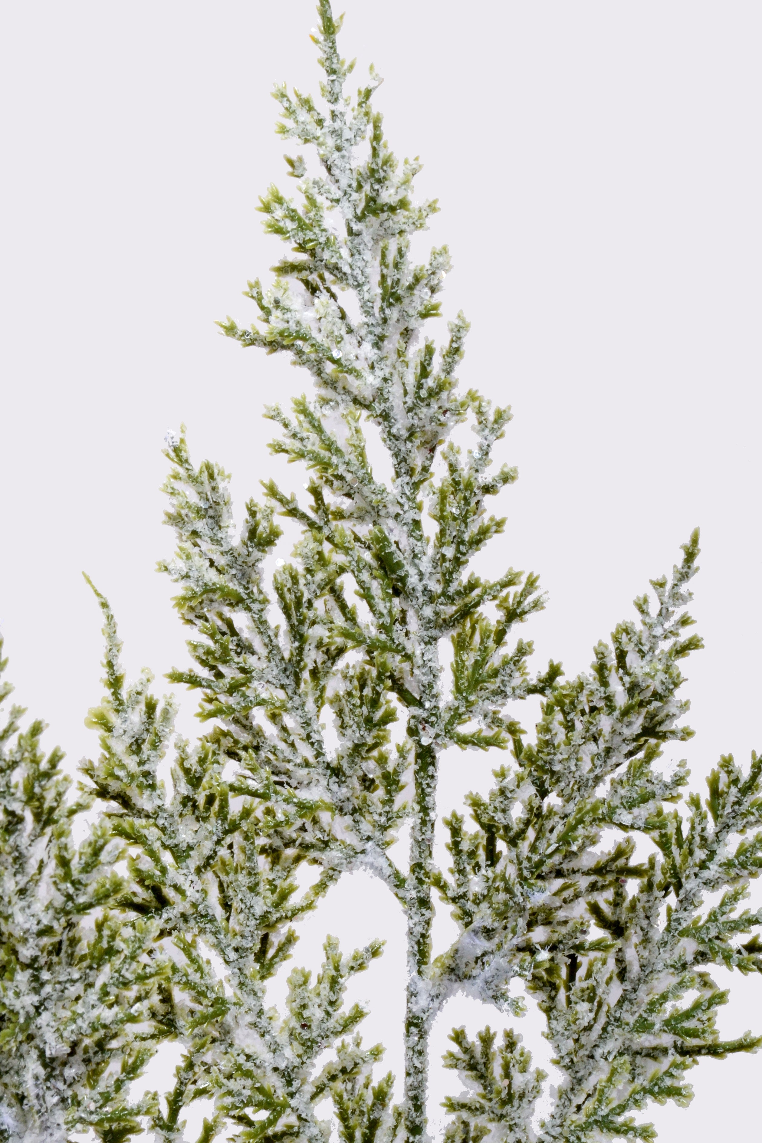 21" Snow Cedar Spray White/Green