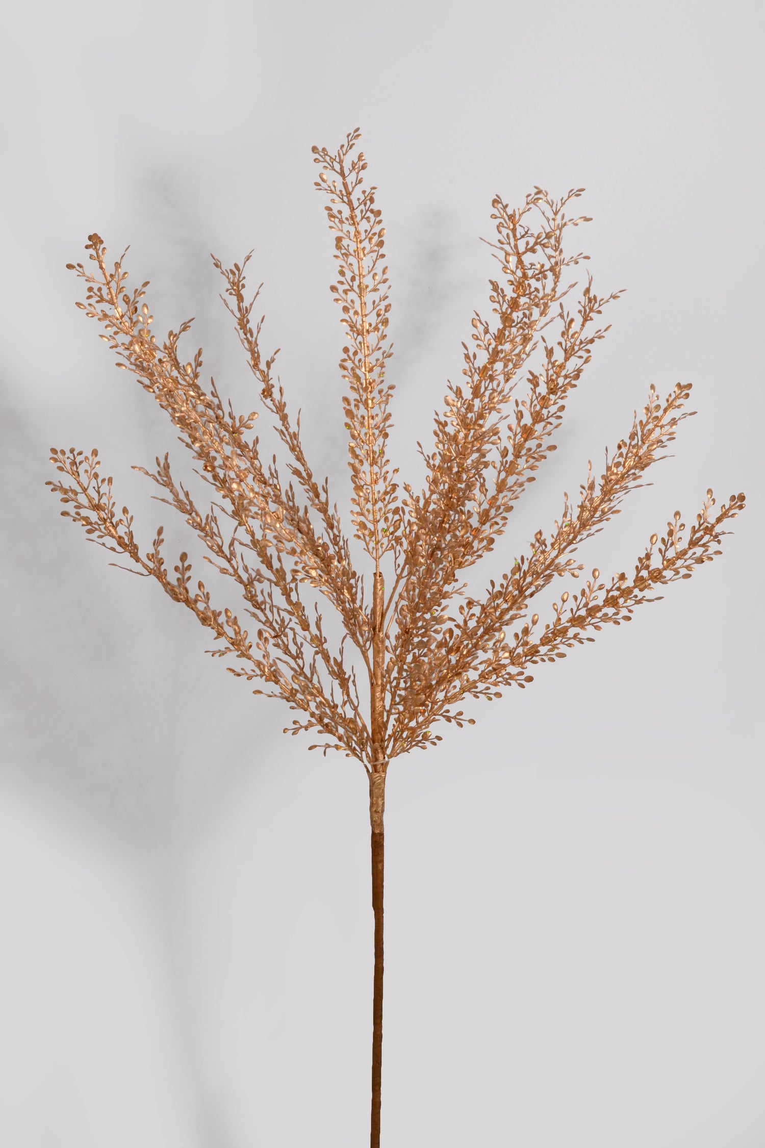 23" Eucalyptus Spray Gold