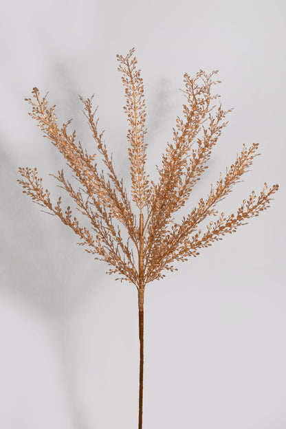 23" Eucalyptus Spray Gold