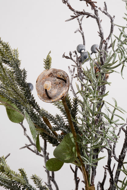 27" Bell Blue Berry Cone Spray Green