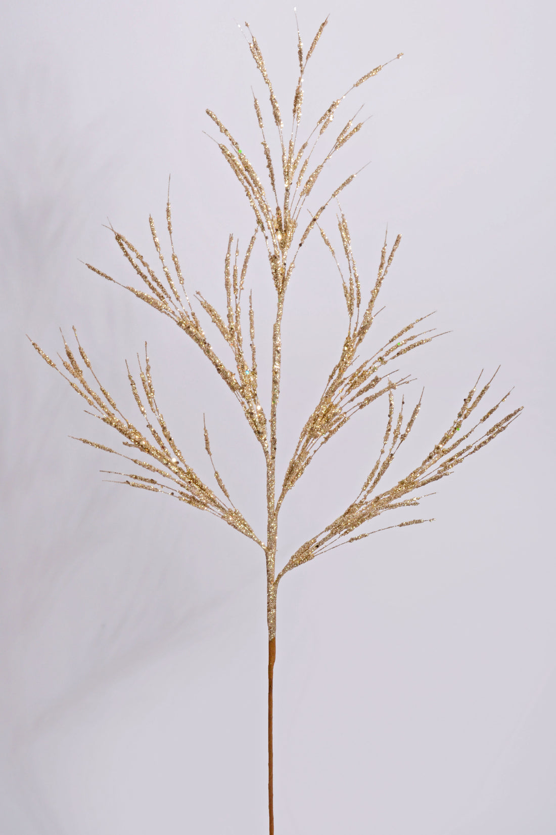 31" Glitter Spike Spray Champagne