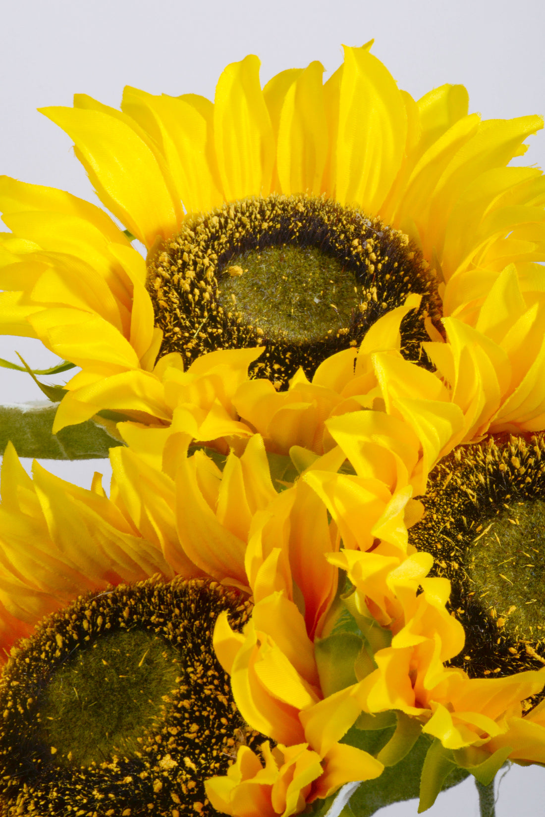 20" Silk Sunflower Bush Yellow