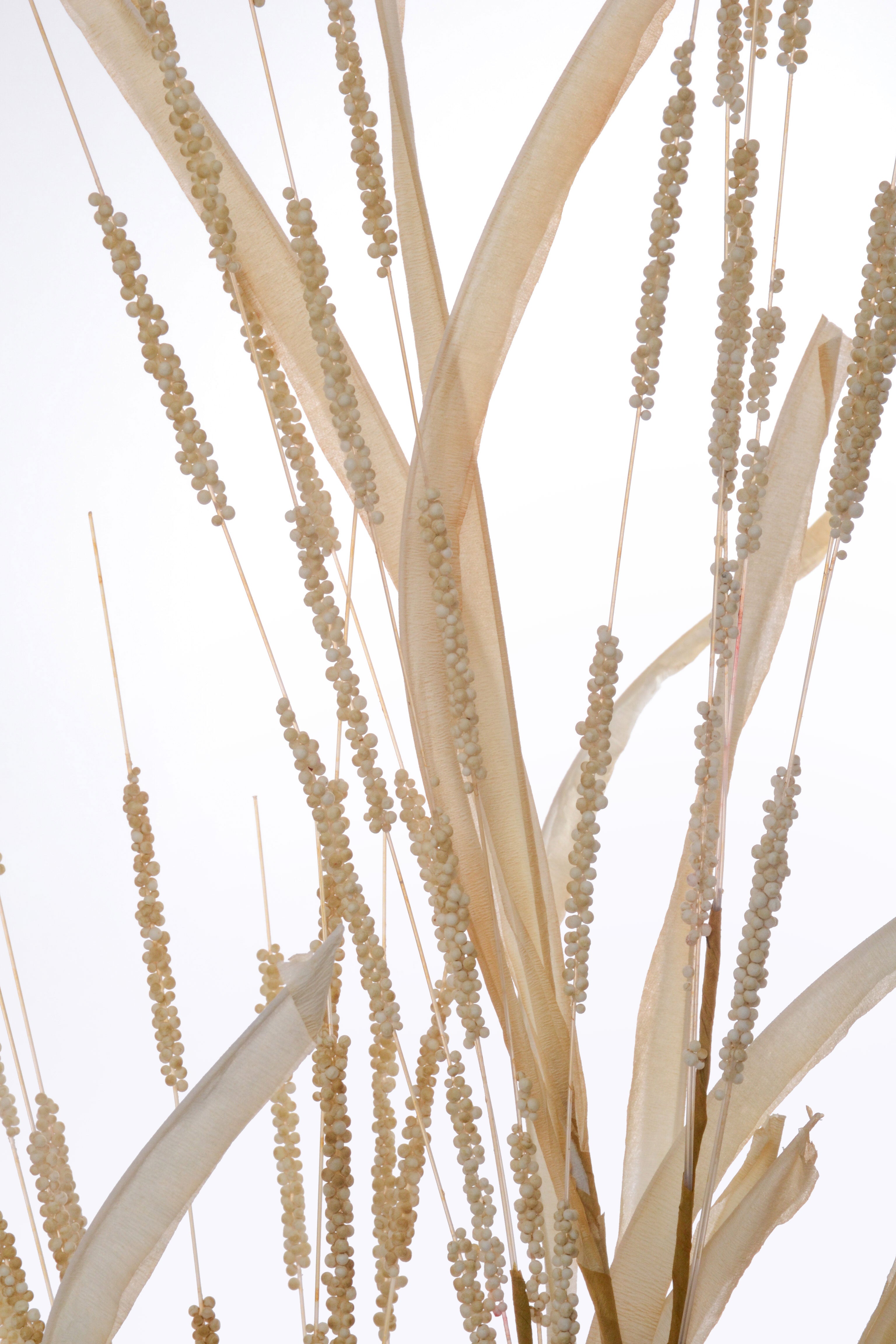 38" Artificial Wheat Grass Spray Beige