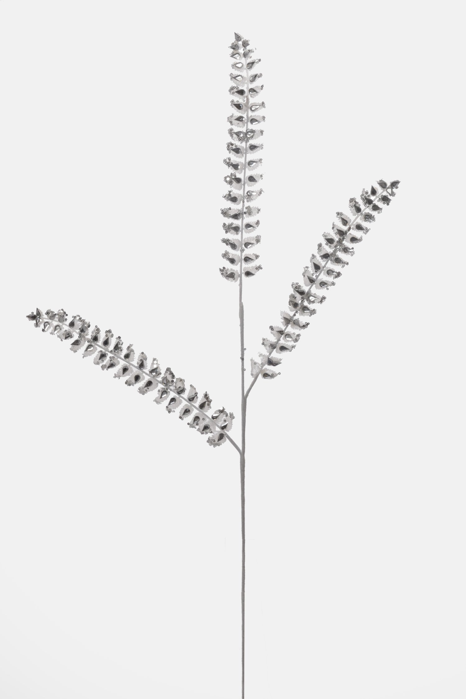 34" Glitter Diamond Spray White