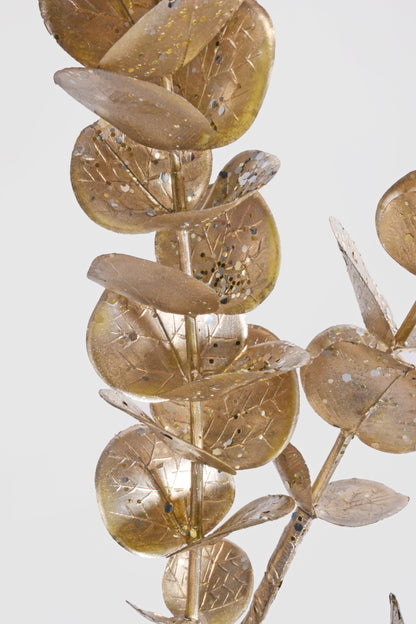 36" Eucalyptus Spray Champagne