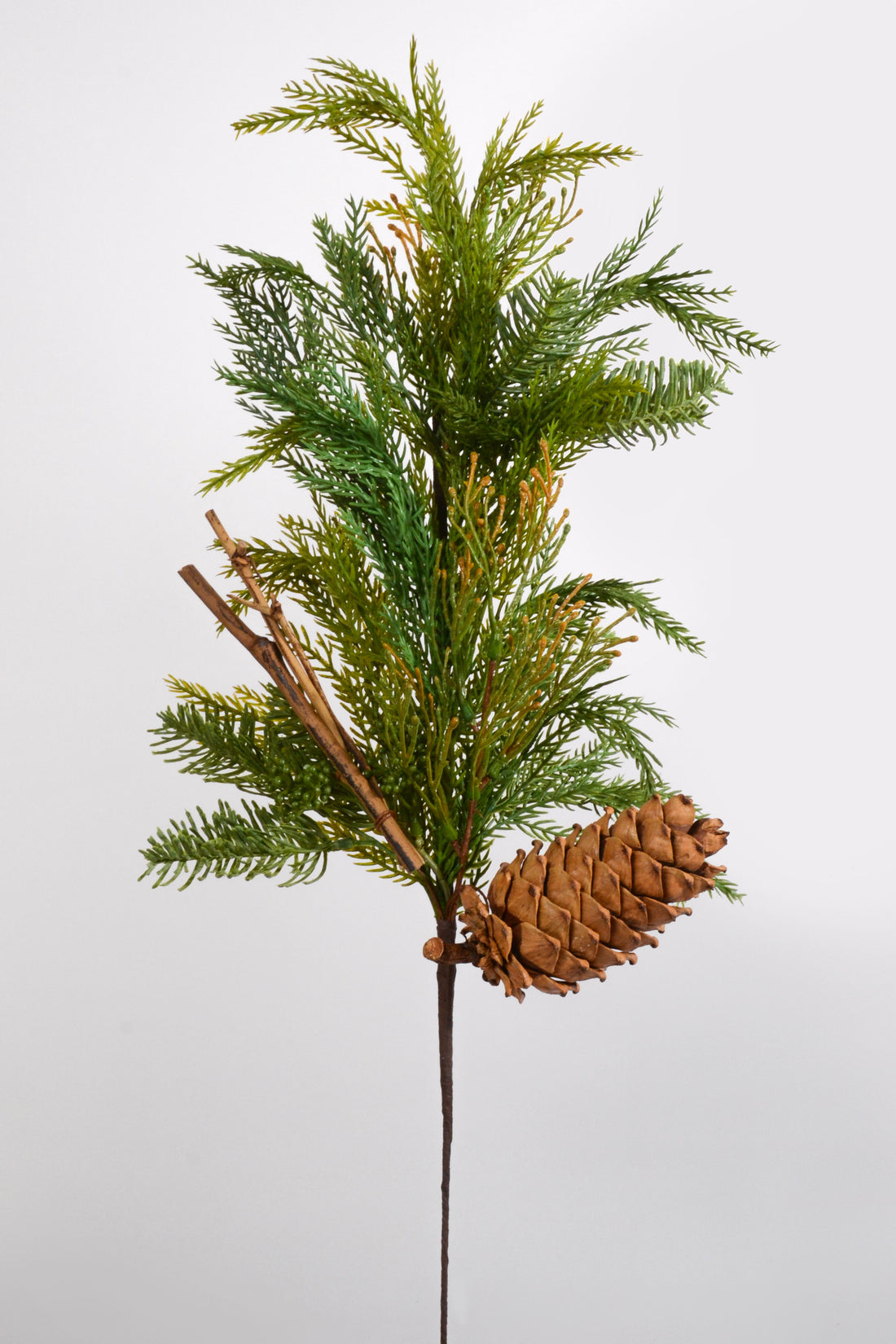 28" Uv Mini Evergreen Spray with Cone Green