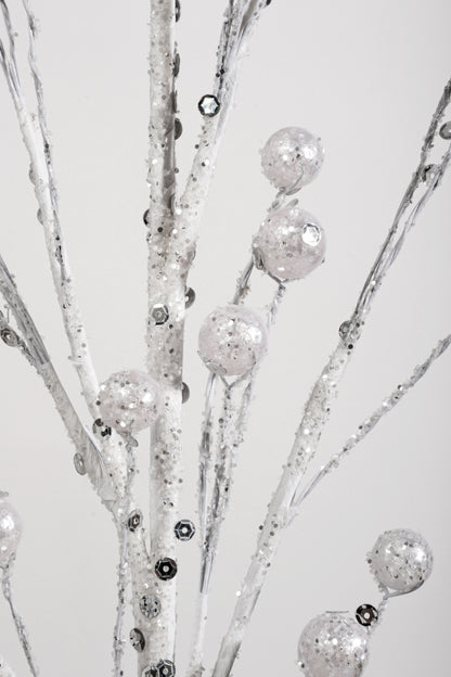 33" Pearl Branch White