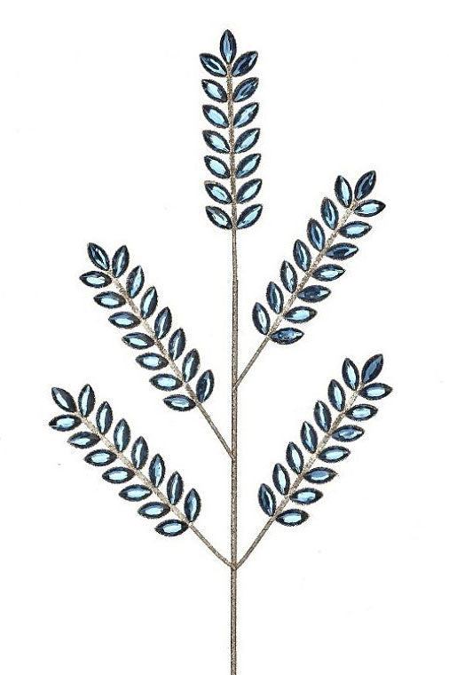 23&quot; Jewel Spray Dark Blue/Champagne