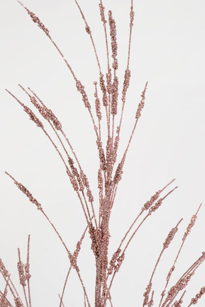 31" Glitter Spike Spray Pink