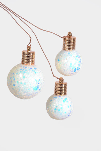 37" Christmas Pick White