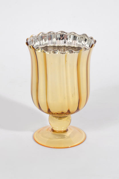 3.25" x 5" Christmas Glass Gold