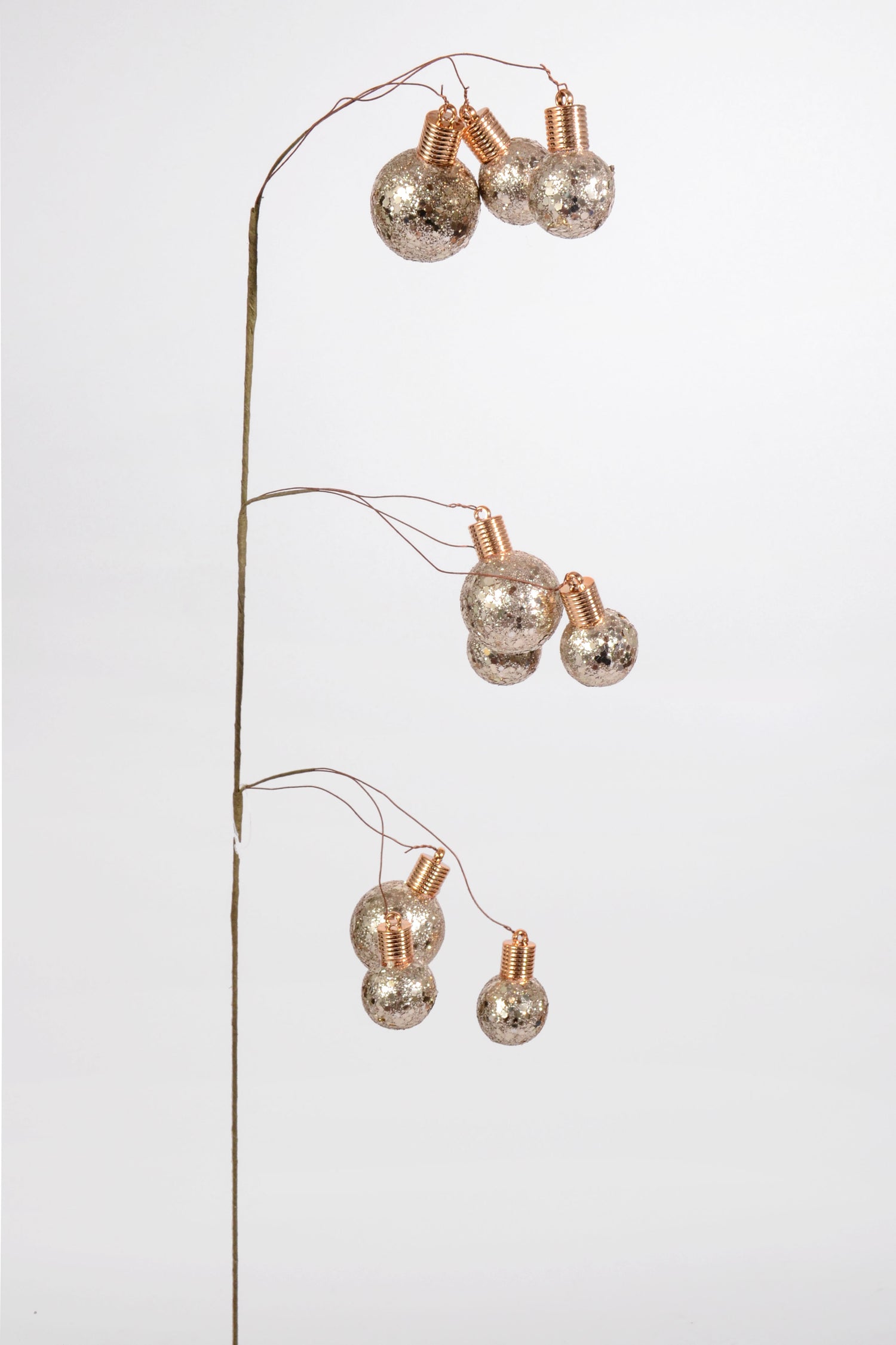 37" Christmas Pick Gold