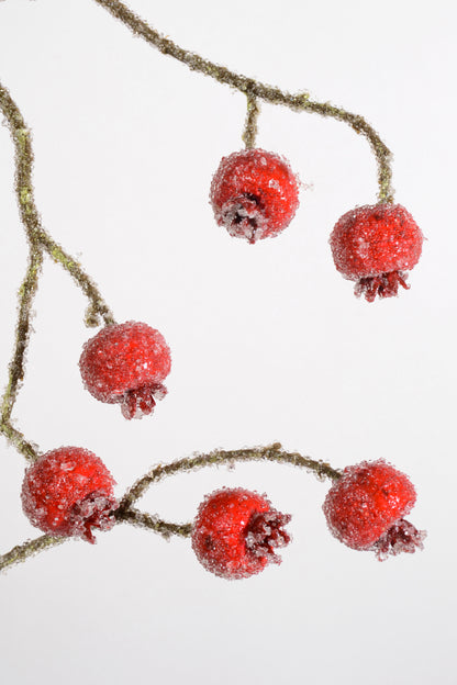 41" Iced Berry Spray Red