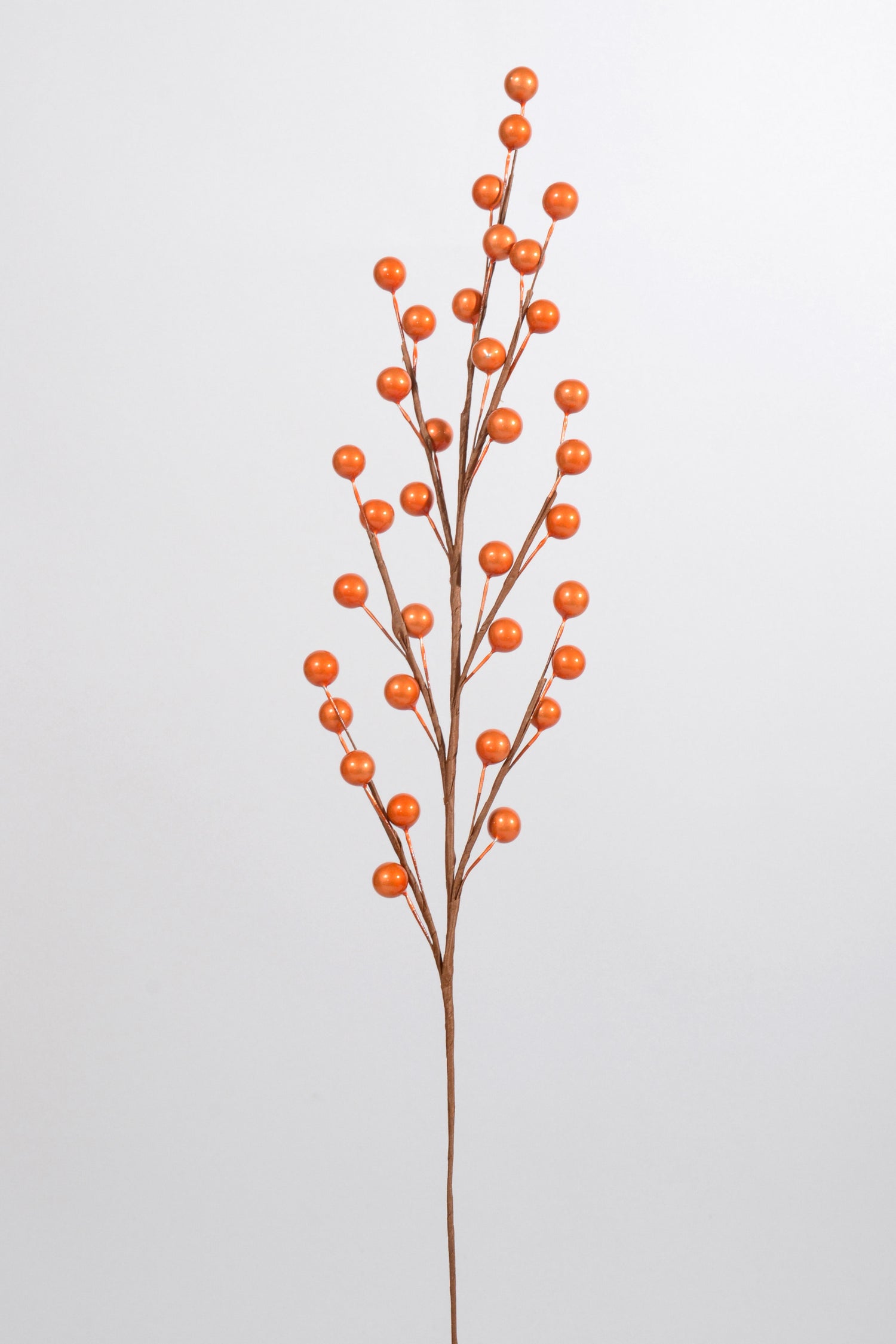 19" Metallic Berry Spray PKG12 Copper