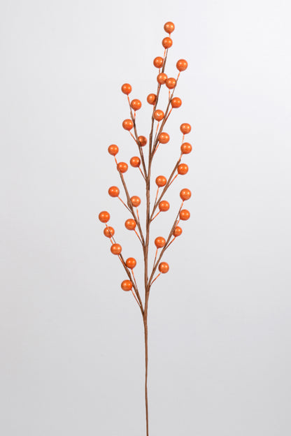 19" Metallic Berry Spray PKG12 Copper