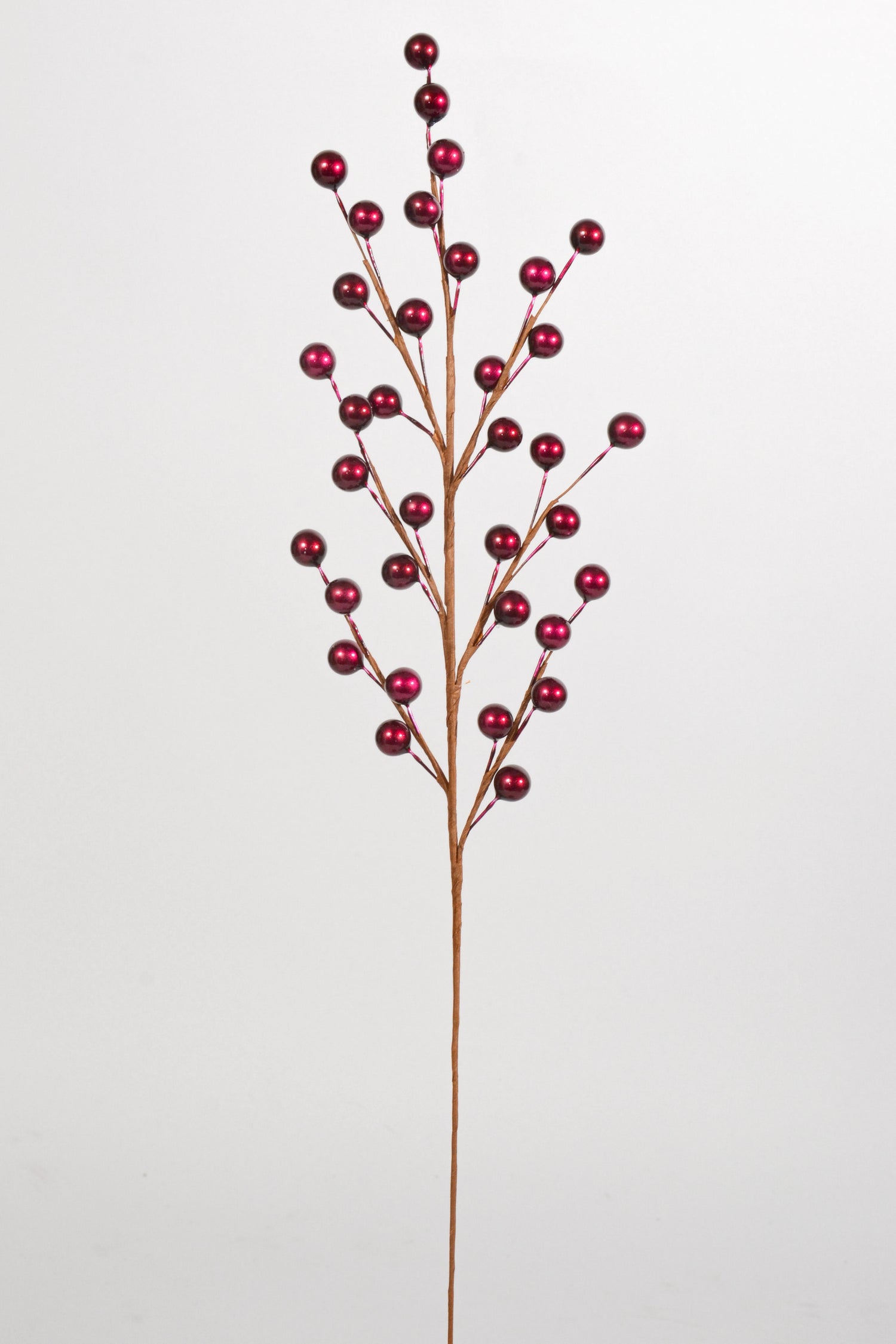 19" Metallic Berry Spray PKG12 Cerise