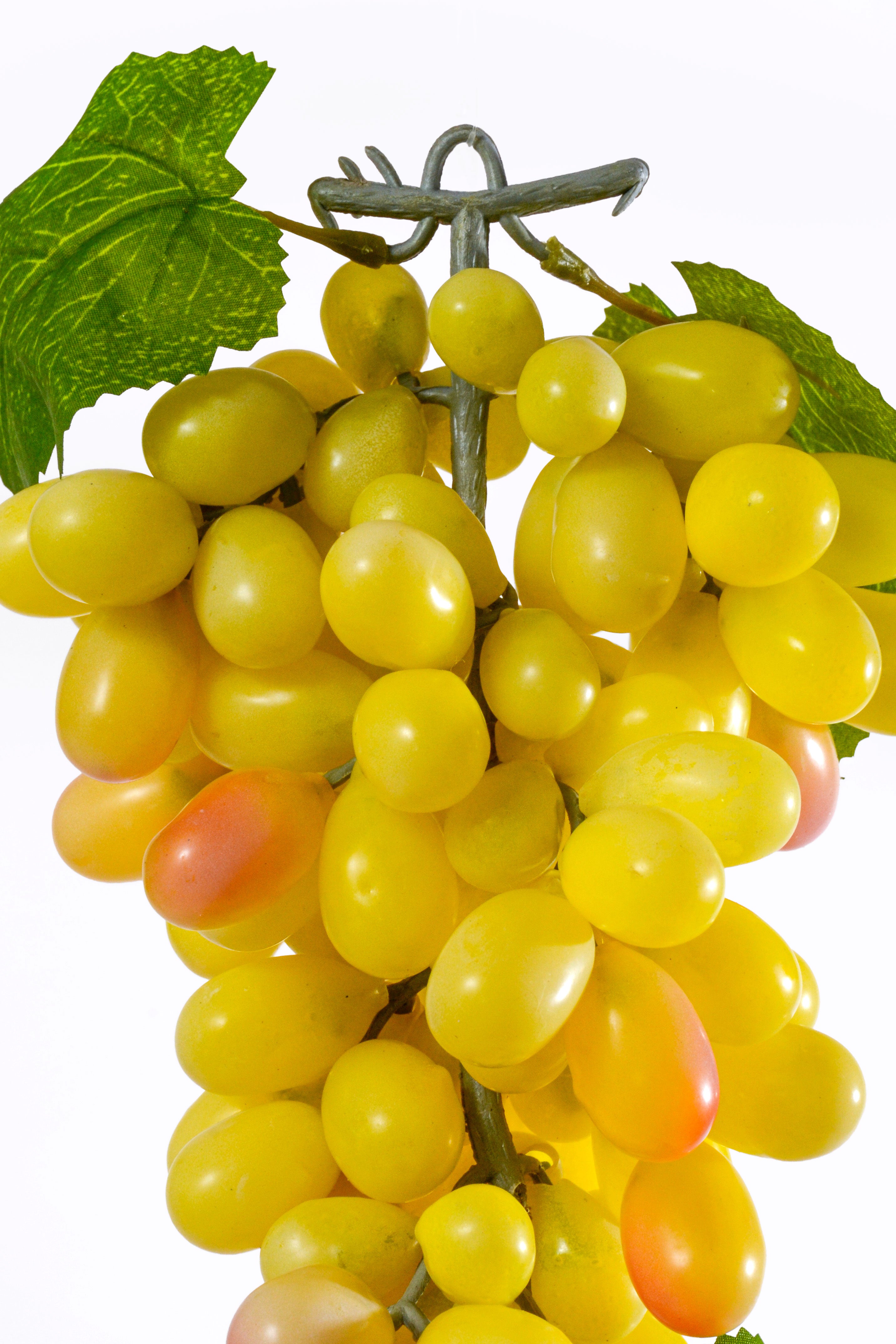 16" Grape With Leaf Yellow