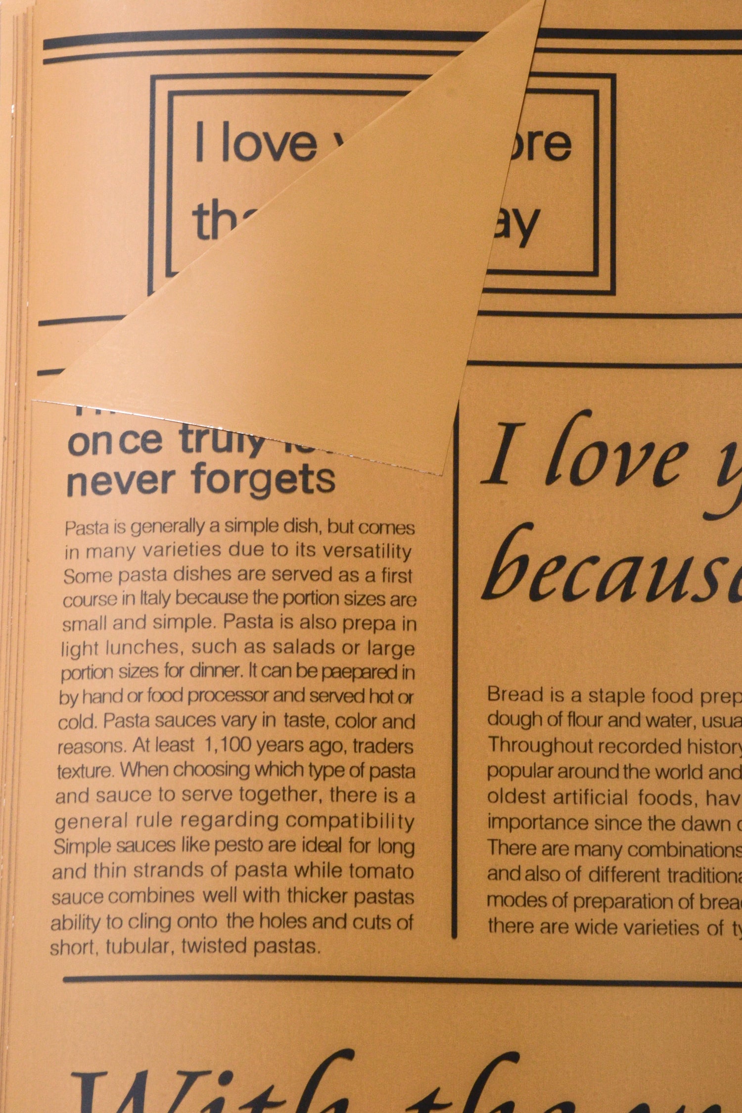 22.5" Waterproof Flower Wrapping Paper Black/Kraft Pkg/20