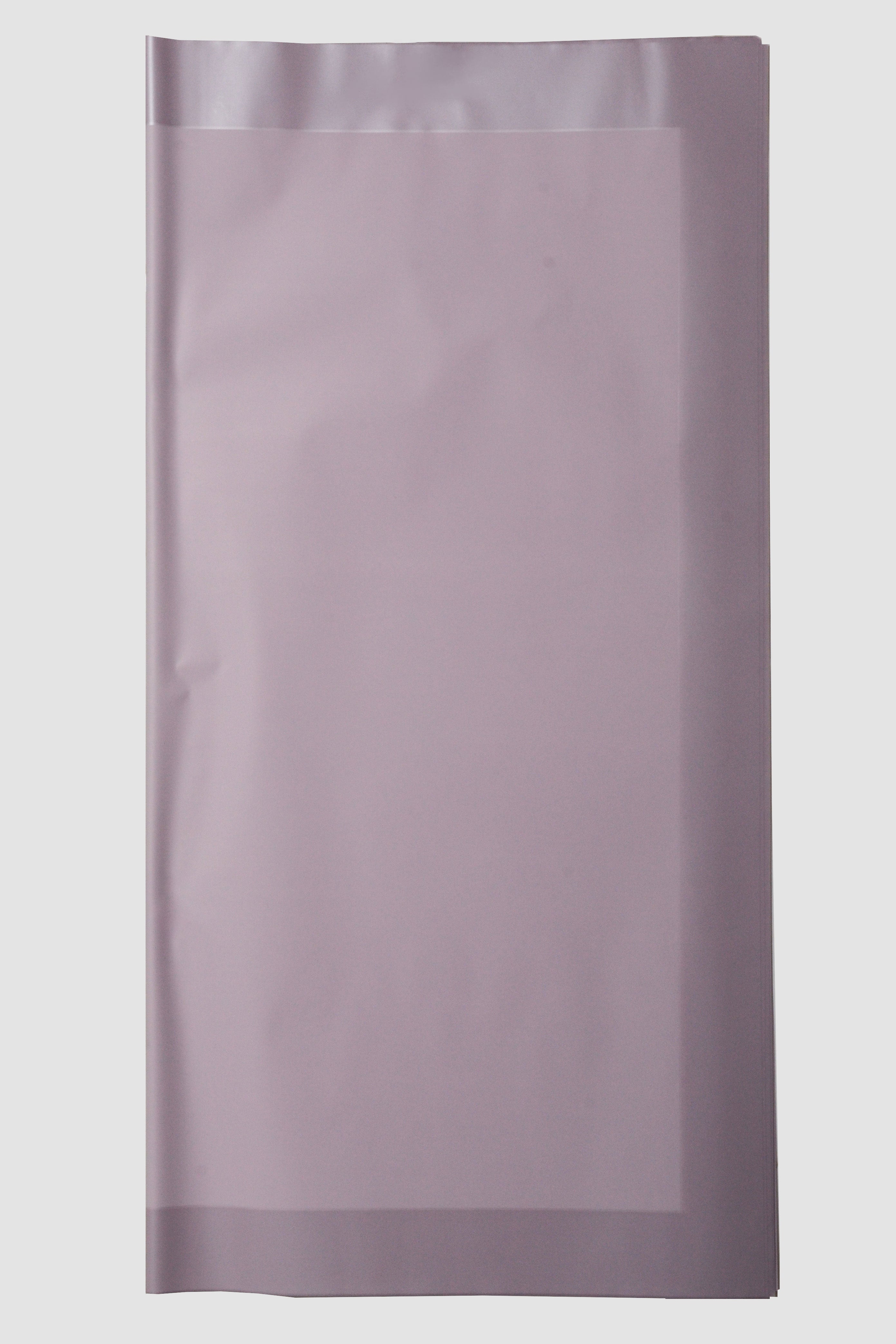 22.5" Flower Wrapping Paper With Edge Lavender Pkg/20