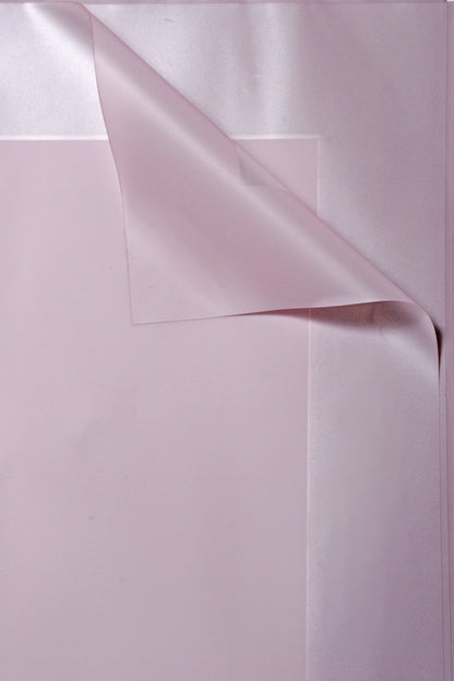 22.5" Flower Wrapping Paper With Edge Lavender Pkg/20