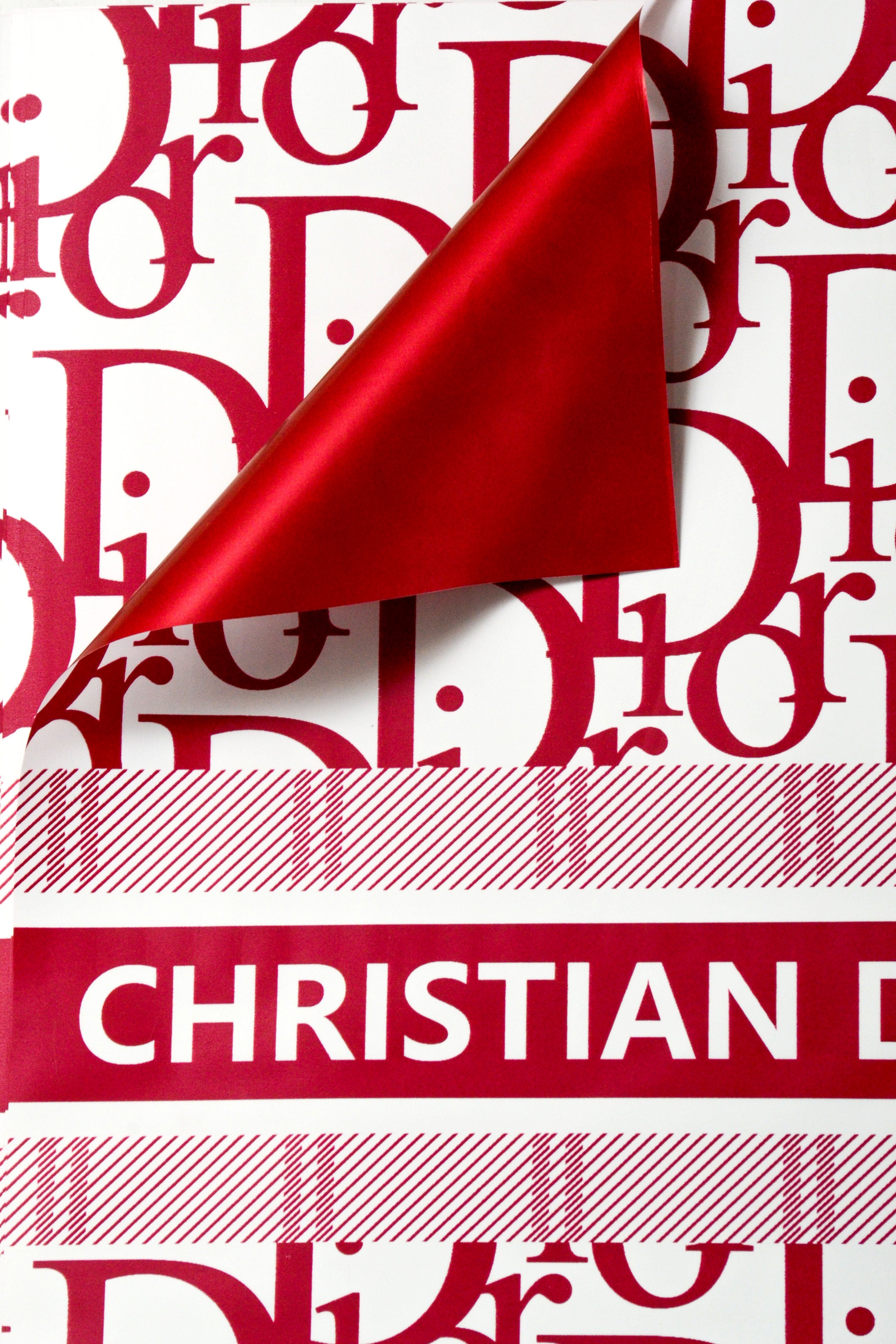 22.5" Design Wrapping Paper Burgundy Pkg/20
