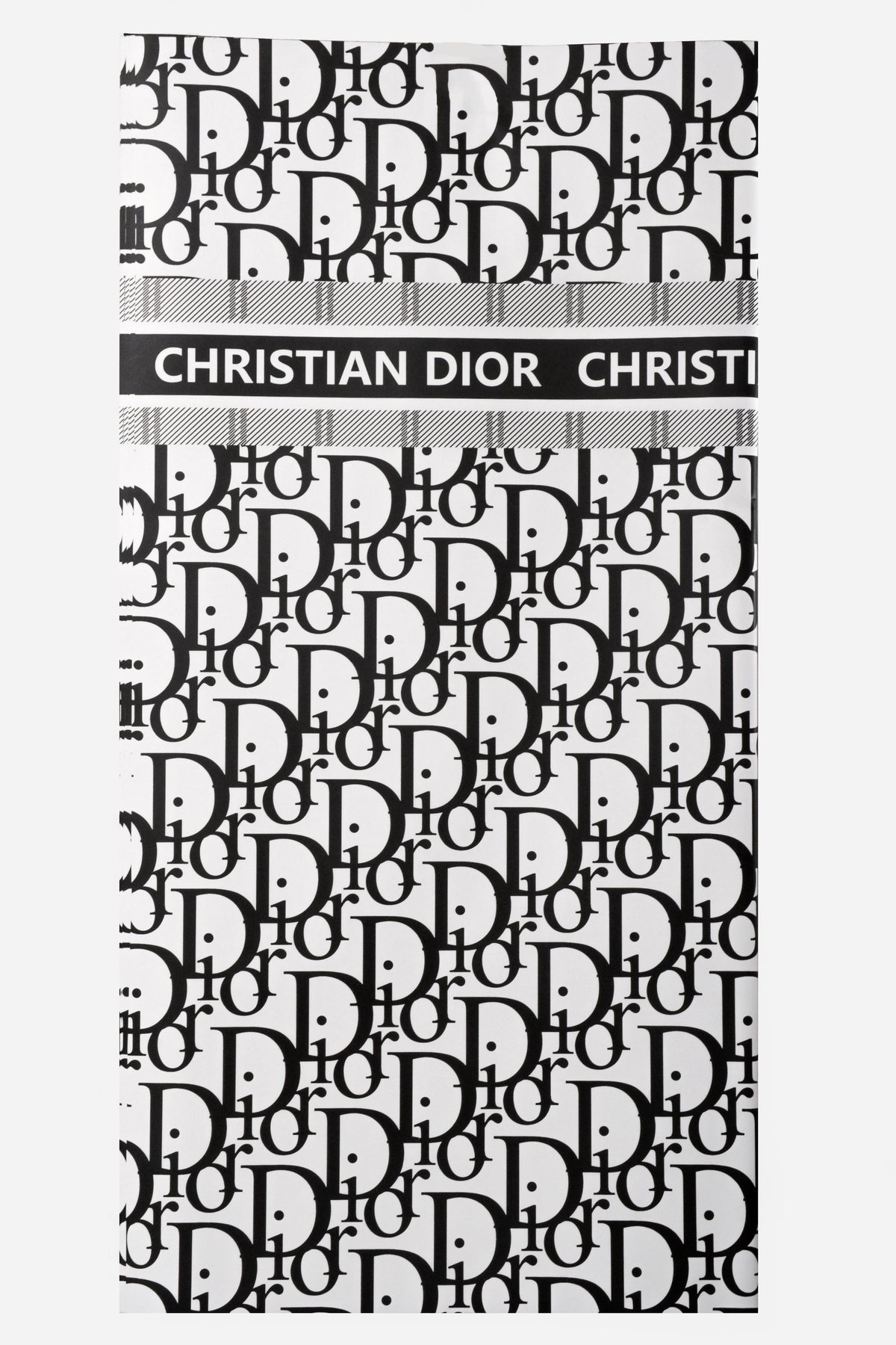 22.5" Design Wrapping Paper Black Pkg/20
