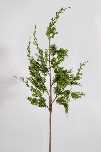 38" Real Touch Cyprus Spray Natural/Green