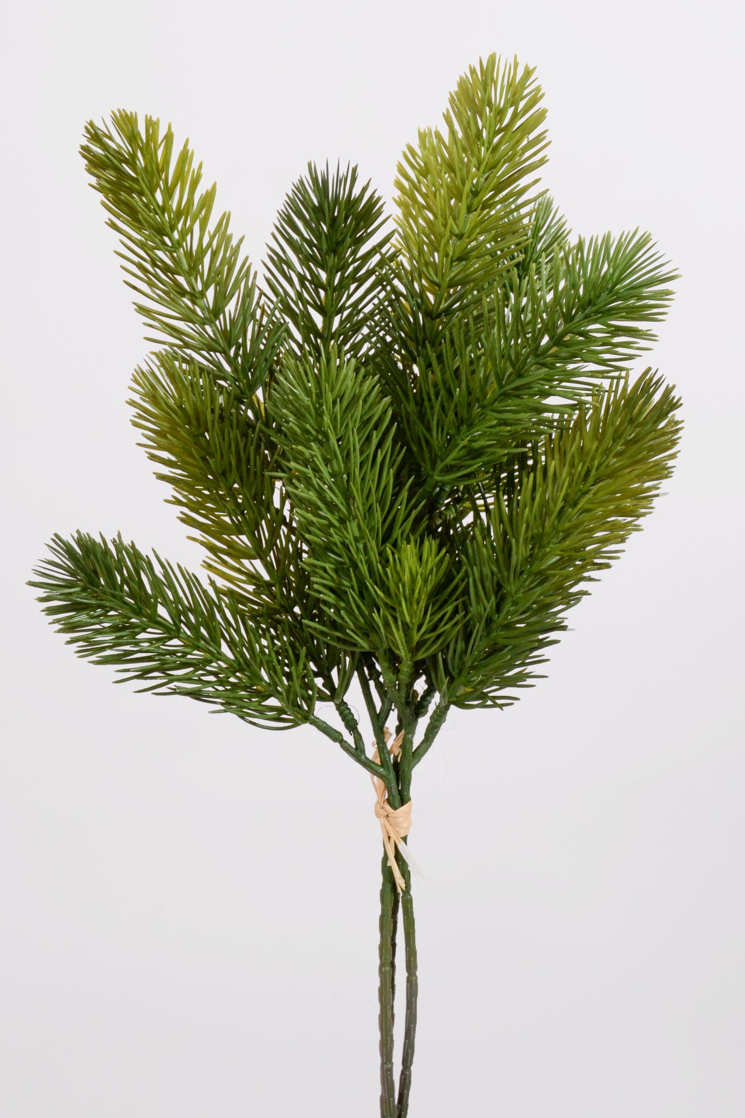 17" Real Touch Princess Pine Bundle Two Tone Green