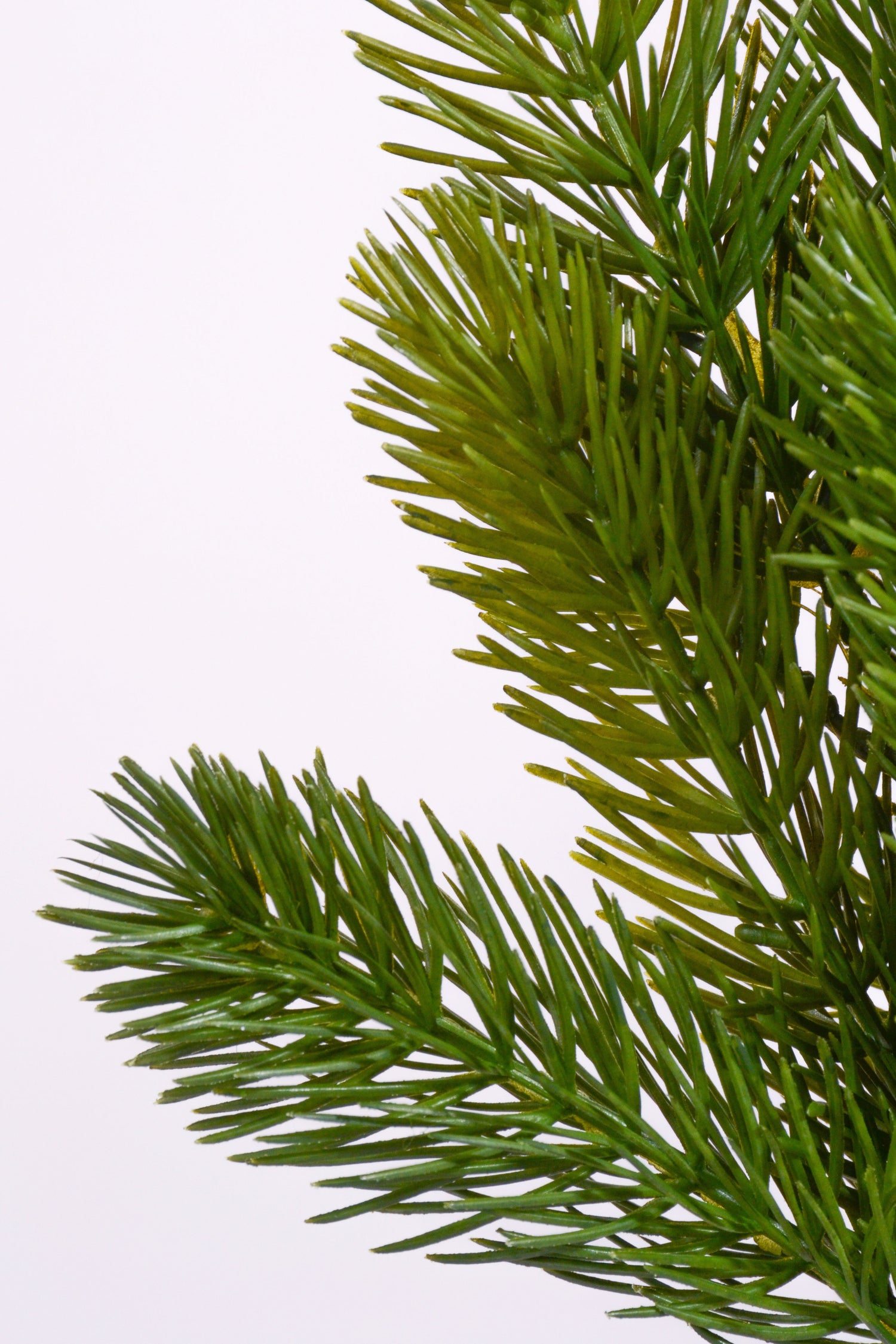 17" Real Touch Princess Pine Bundle Two Tone Green